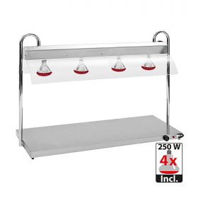 Warmhoudplaat m/brug RVS EMGA EMG 710400