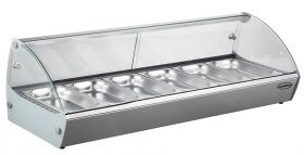 Warmhoudvitrine 6 1/3 GN - 111x39,5x27 cm Combisteel 7487.0140