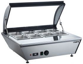 Warmhoudvitrine Model Oskar Saro 330-1160