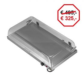 Warmhoudvitrine RVS EMGA EMG 710032