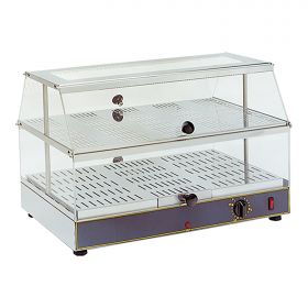 Warmhoudvitrine RVS Roller Grill EMG 304400