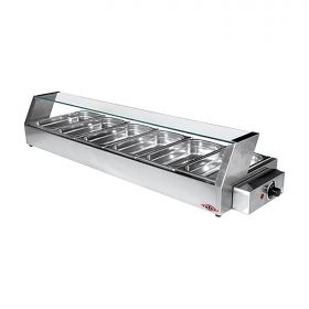 Warmhoudvitrine RVS Stilfer EMG 527012