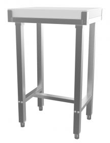 Werktafel Kunststof Hakblok 80mm Dikte - 50x40x75 cm Combisteel 7490.0305