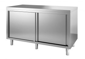 Werktafel Schuifdeuren - 240x60x90 cm Combisteel 7812.0102
