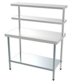 Werktafel Werkstation - 180x60x150 cm Combisteel 7490.0110