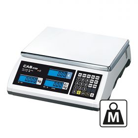 Winkelweegschaal max.15kg RVS CAS EMG 859510