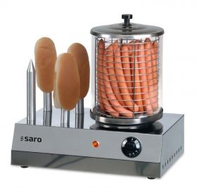 Worstwarmer / Hot Dog Apparaat Koker Warmer Model Cs-400 Saro 172-1065
