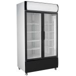 Koelkast Met 2 Glasdeuren En Reclame Display Model Gtk 580 Saro 453-1007