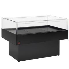 Panoramische gekoelde self-service toonbank - ZWART BN129/V-B5/T2 