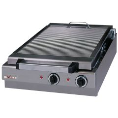Elektrische stoomgrill - tafelmodel - watergrill - 49x50 cm - Diamond WR-GCVS-49