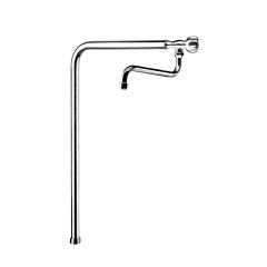 1-Gats Kraan Extra Hoog Met Draaibare Uitloop Model Annika Saro 457-1095