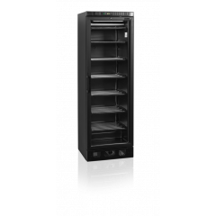 Drankenkoelkast 1 Glasdeur 382L Zwart Zonder Lichtbak - 59,5x65x185 cm Combisteel 7464.0094