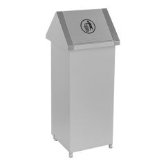 Afval container 170L RVS EMGA EMG 921205