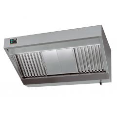 Afzuiging 1100 Wandkap Compleet Combisteel 7438.0122