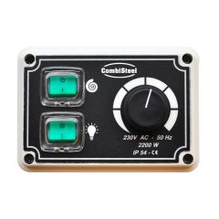 Afzuiging Standregelaar Met Draaiknop - 13x9x6 cm Combisteel 7438.0123