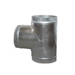 Afzuiging T-Stuk 90° Compleet Ø 400 Combisteel 7215.0130