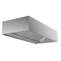 Afzuiging Wandkap Doosmodel - 200x95x40 cm Combisteel 7333.0645