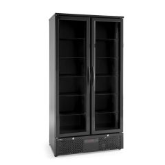 Backbar koelkast met dubbele deur Alum./Chroom/Glas/Staal Arktic HEN 237014