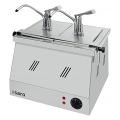 Bain Marie Bainmarie 2 X 1/4 En 1/6 Met Pompkop Model Bm-0214 Saro 421-2500