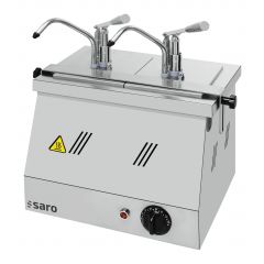 Bain Marie Bainmarie 2 X 1/4 En 1/6 Met Pompkop Model Bm-0216 Saro 421-2505