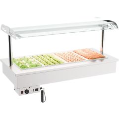 Bain Marie Drop-In Bain-Marie 4/1 - 150x70x105 cm Combisteel 7178.2060