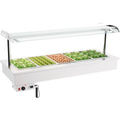 Bain Marie Drop-In Bain-Marie 5/1 - 180x70x105 cm Combisteel 7178.2065