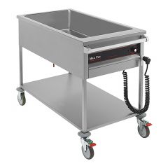 Bain marie wagen RVS MaxPro EMG 921531