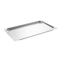 Bak gastronorm GN1/1 20 mm RVS met vlakke rand CaterChef EMG 953311