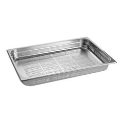 Bak gastronorm GN1/1 65 mm RVS geperforeerd CaterChef EMG 953514