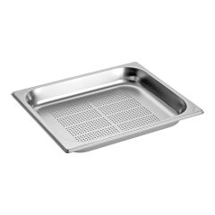 Bak gastronorm GN1/2 40 mm RVS geperforeerd CaterChef EMG 953526