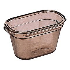 Bak gastronorm GN1/9 copolyester (rookkleurig) Bourgeat EMG 70190