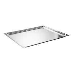 Bak gastronorm GN2/1 20 mm RVS met vlakke rand CaterChef EMG 953321