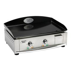 Bakplaat glad elektr. RVS Roller Grill EMG 304160