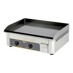Bakplaat glad elektr. staal Roller Grill EMG 304046