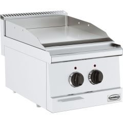 Bakplaat / Grillplaat Base 600 Elektrisch Enkel Glad - 40x60x30 cm Combisteel 7178.0035