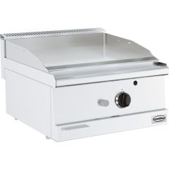 Bakplaat / Grillplaat Base 600 Gasbakplaat Chroom Dubbel Verchroomd glad - 60x60x30 cm Combisteel 7178.0060