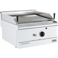 Bakplaat / Grillplaat Base 600 Lavasteengrill Gas - 60x60x30 cm Combisteel 7178.0075