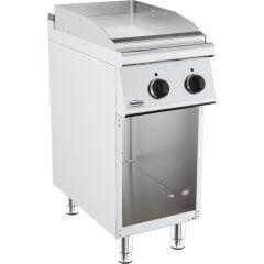 Bakplaat / Grillplaat Base 700 Elektrisch Chroom Verchroomd glad - 40x70x90 cm Combisteel 7178.0485
