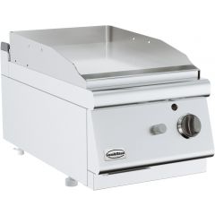 Bakplaat / Grillplaat Base 700 Gasbakplaat Chroom Enkel Tafelmodel Verchroomd glad - 40x70x30 cm Combisteel 7178.0255