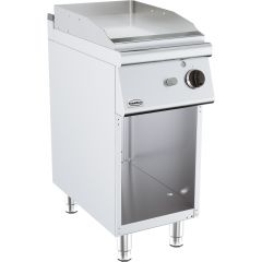 Bakplaat / Grillplaat Base 700 Gasbakplaat Chroom Verchroomd glad - 40x70x90 cm Combisteel 7178.0475