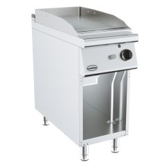 Bakplaat / Grillplaat Base 900 Gasbakplaat Chroom Verchroomd glad - 40x90x90 cm Combisteel 7178.3185