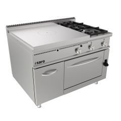 Bakplaat / Grillplaat Doorkookplaat Fornuis Gasoven + 2 Branders Deur Lq - Model Tpg6Lo Saro 423-8120
