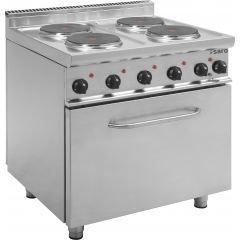 Bakplaat / Grillplaat Elektrisch Fornuis Met Elektrische Oven Model E7/Cuet4Le Saro 423-1080