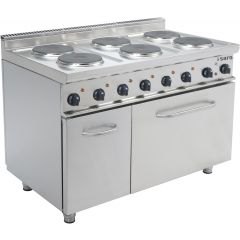 Bakplaat / Grillplaat Elektrisch Fornuis Met Elektrische Oven Model E7/Cuet6Le Saro 423-1085