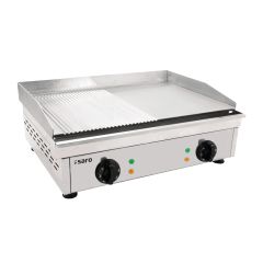 Bakplaat / Grillplaat Elektrische (Gegroefd+Glad) Model Fry Top Gm 610 M Saro 172-3205