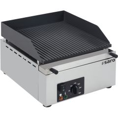 Bakplaat / Grillplaat Elektrische (Gegroefd+Glad) Model Gpk 810 Saro 458-1036