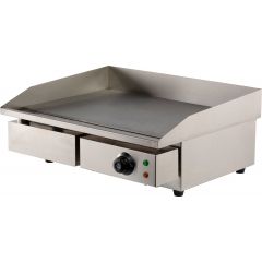 Bakplaat / Grillplaat Elektrische Glad - 55x47x23 cm Combisteel 7455.1075