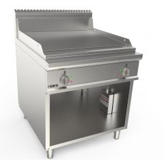 Bakplaat / Grillplaat Elektrische Met Open Onderstel - Model Lq Ftg4Bar Saro 423-8740