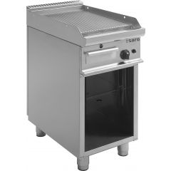 Bakplaat / Grillplaat Gas Met Open Onderstel Model E7/Ktg1Bar Saro 423-1190