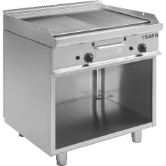 Bakplaat / Grillplaat Gas Met Open Onderstel Model E7/Ktg2Bam Saro 423-1205